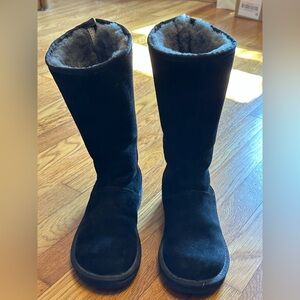 UGG Australia Womens Knightsbridge Back Zipper Tall Suede Boots